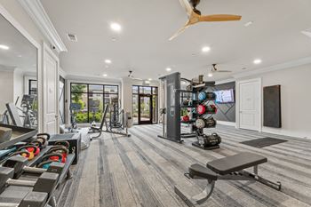 Two cardio and strength training fitness centers